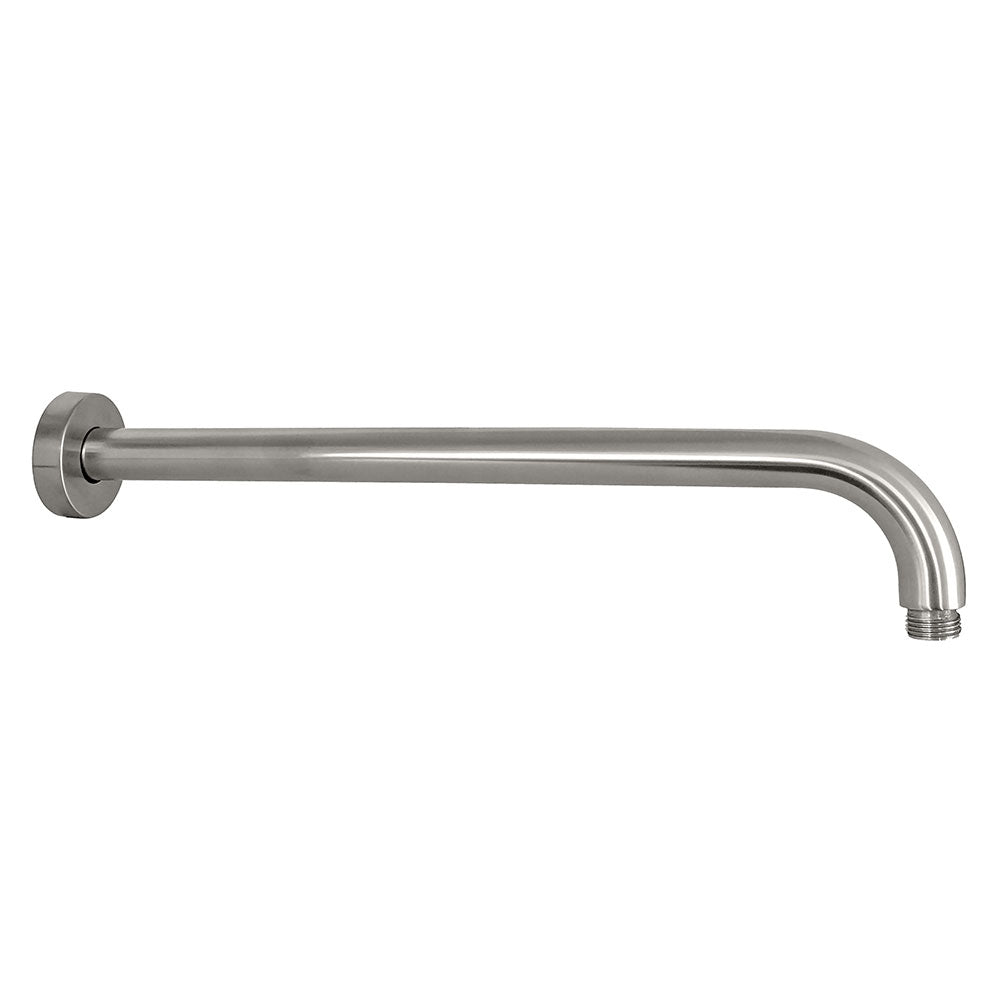 Round Shower Arm Horizontal 400mm - 420x100x35mm