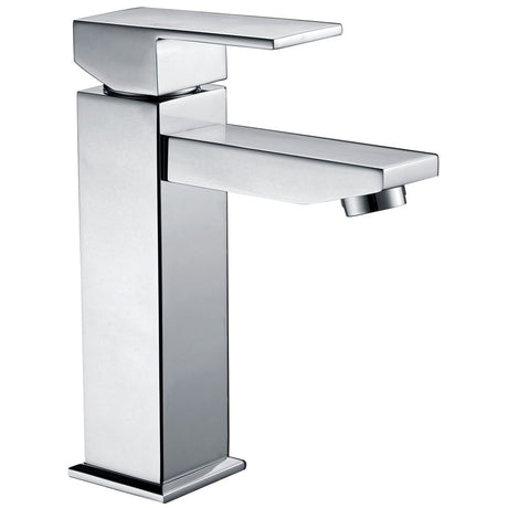 Rosa Rectangle Handle Basin Mixer Lead Free - 320x220x70mm
