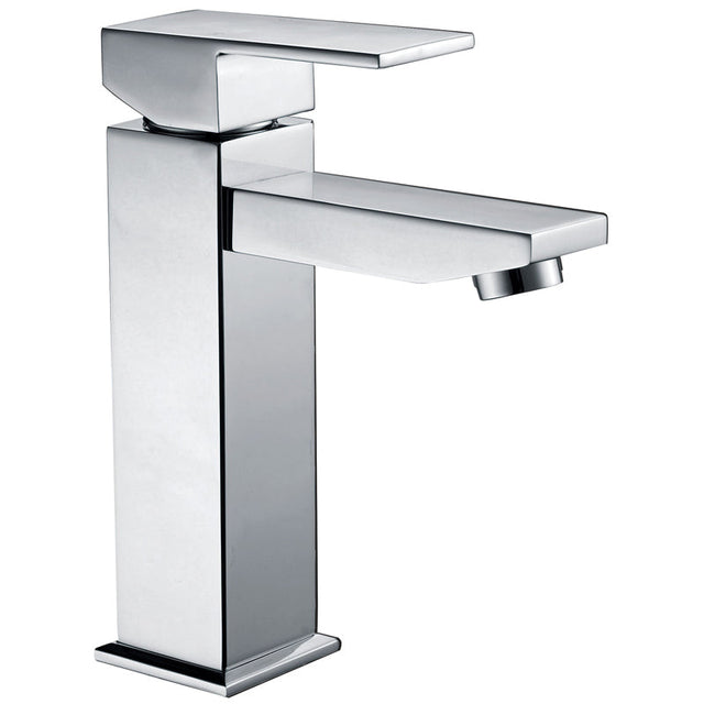 Rosa Rectangle Handle Basin Mixer Lead Free - 320x220x70mm
