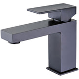 Rosa Rectangle Handle Basin Mixer Lead Free - 200x170x100mm – alternate view