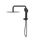 Linsol Sofia 200mm Shower Head on Half rail - 3 Function Handshower