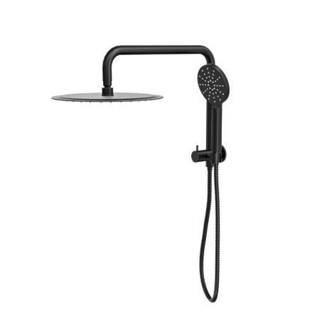Linsol Sofia 200mm Shower Head on Half rail - 3 Function Handshower