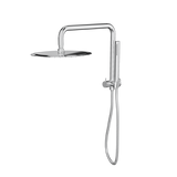 Linsol Sofia 300mm Shower Head on Half rail - Microphone Slim Handshower