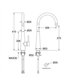 Linsol Kashi Kitchen Sink Mixer