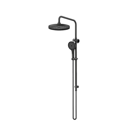 Amoza Premium Twin Shower on Full Rail 5 Function - 300mm Head