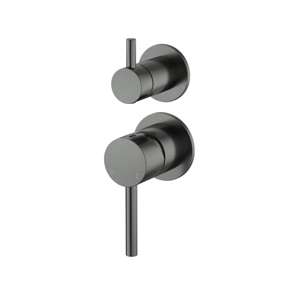 Amoza Wall Diverter Mixer Small Plates - 60mm