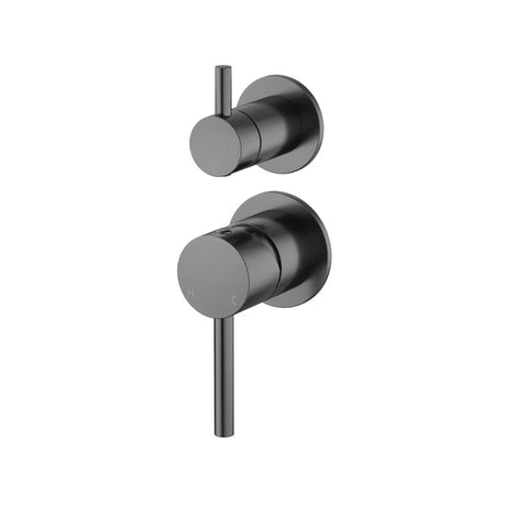 Amoza Wall Diverter Mixer Small Plates - 60mm