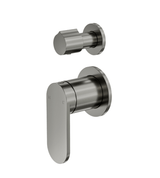Linsol Capo Wall Diverter Mixer Small Plate