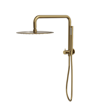 Linsol Sofia 300mm Shower Head on Half rail - Microphone Slim Handshower