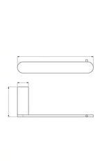 Linsol Circle Toilet Roll Holder