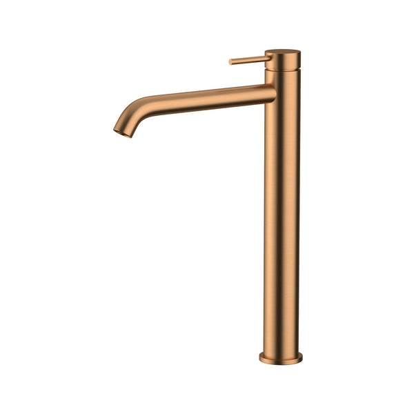 Amoza Curved High Rise Tall Basin Mixer