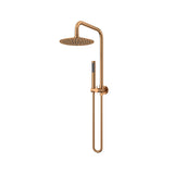 Amoza Twin Shower on Half Rail - 250mm Head