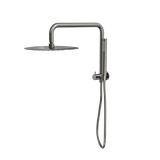 Linsol Sofia 300mm Shower Head on Half rail - Microphone Slim Handshower