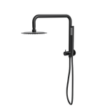 Linsol Sofia 200mm Shower Head on Half rail - Microphone Slim Handshower