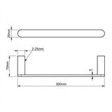 Linsol Circle Hand Towel Rail