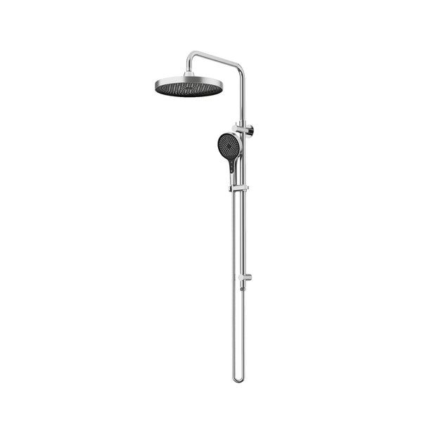 Amoza Premium Twin Shower on Full Rail 5 Function - 300mm Head