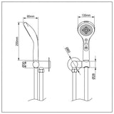 Amoza Premium 5 Function Hand Shower