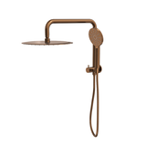 Linsol Sofia 200mm Shower Head on Half rail - 3 Function Handshower