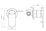 Linsol Capo Wall Mixer