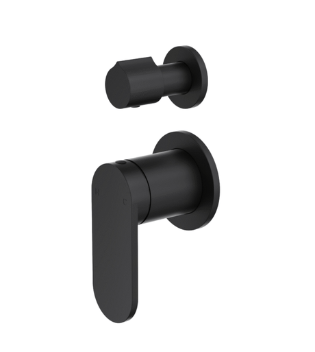 Linsol Capo Wall Diverter Mixer Small Plate