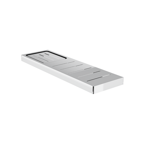 Linsol Circle Metal Shelf with Soap Dish