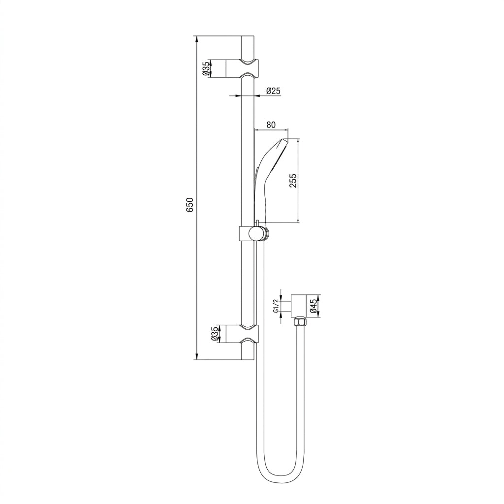 Amoza Premium 5 Function Hand Rail Sower