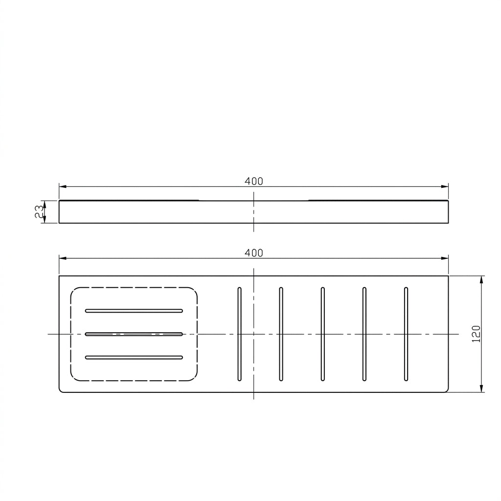Linsol Circle Metal Shelf with Soap Dish