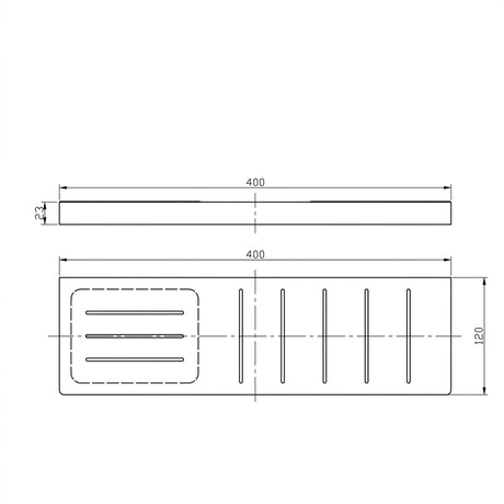 Linsol Circle Metal Shelf with Soap Dish