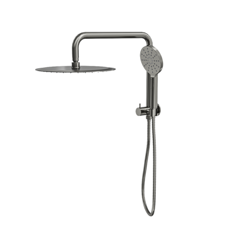 Linsol Sofia 200mm Shower Head on Half rail - 3 Function Handshower