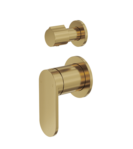 Linsol Capo Wall Diverter Mixer Small Plate