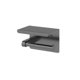Amoza Toilet Roll Holder With Shelf