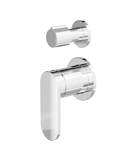 Linsol Capo Wall Diverter Mixer Small Plate