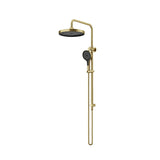 Amoza Premium Twin Shower on Full Rail 5 Function - 300mm Head