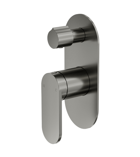 Linsol Capo Wall Diverter Mixer Large Plate